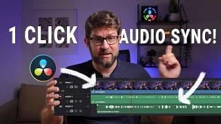 DaVinci Resolve 18.6 - Easy 1 Click Audio Sync & Mono Stereo Setup | Christian’s Tech Tips Episode 3