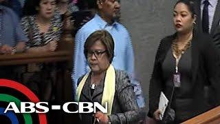 ANC Live: De Lima arrives at Senate probe on Espinosa killing