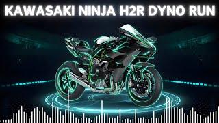 Kawasaki Ninja H2R Screaming on the Dyno 