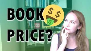 How do I know what price my book will be? How do I know what to charge for my book?