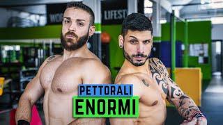 PETTORALI ENORMI IN 10 MINUTI - ALLENAMENTO A CORPO LIBERO