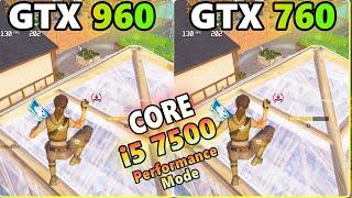 GTX960GTX760×CORE i5 7500/fortnite chapter5 Season1/performance/FPS TEST/SOLO/フォートナイト/2024