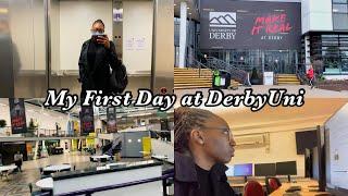 First Day as an MSc International Student in the UK | University of Derby | Study Abroad 