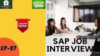 SAP JOB INTERVIEW - SAP ABAP CONSULTANT
