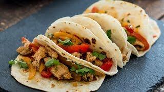 Skillet Chicken Fajitas