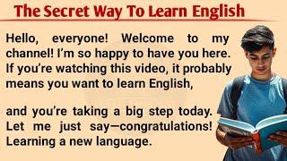 The Secret Way To Learn English | Learn English | How To Learn English | Learn English Easily