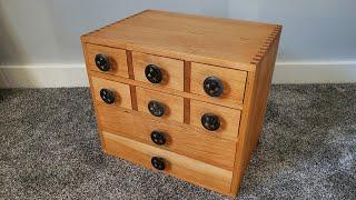 8 Drawer Jewelry chest Box Build