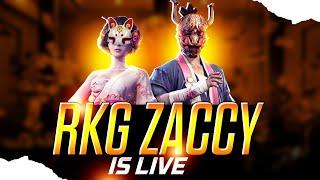 BACK !! STREAMING MONTH BLAST || RKG ZACCY IS LIVE || LIVE  CUSTOME ROOMS