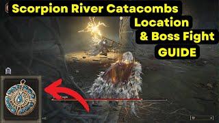 Elden Ring - “Scorpion River Catacombs” Location & Death Knight Boss Fight Guide