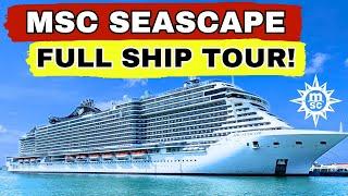 Explore the MSC Seascape: Complete Cruise Ship Walking Tour!