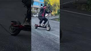 Off-road electric scooter！！ very cool！！ #foldingscooter