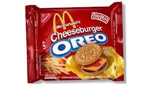 McDonalds CheeseBurger OREOS - LIMITED EDITION