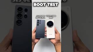 Vivo X200 vs S25 Ultra – Boot Speed SHOCKED Me!  #shorts