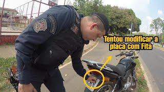 Moto roubada recuperada pelo GTOP 28