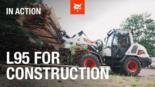 Bobcat L95 Compact Wheel Loader for Construction