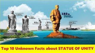 Top 10 Unknown Facts about Statue of Unity - World's Tallest Statue