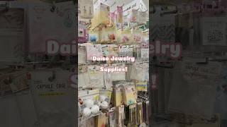 Daiso Jewelry Supplies #daiso #jewelry