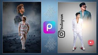 Double Photo Editing | Photo Editing with Picsart app | Picsart Photo Editing | Bangla Tutorial 2024