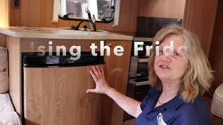 Using the Controls and Equipment inside the Freestyle 540 Touring Caravan