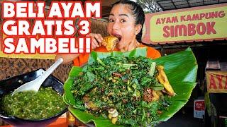 LAMBUNG AUTO GIRANG, BORONG 1 EKOR AYAM GRATIS 3 MANGKOK SAMBAL EDAN!!