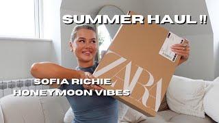 NEW ZARA SUMMER HAUL!! HOLIDAY OUTFITS | SOFIA RICHIE INSPO | CROCHET | BIKINIS