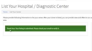 How to List Your Diagnostic Center at MediFee.com