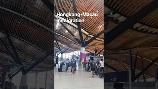 Hong Kong-Macao- Zhuhai immigration #sharonadventuresvlog #ofw #tour #macau #onedaytour #macao