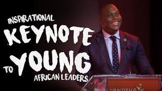 Vusi Thembekwayo delivers inspirational keynote to young African leaders