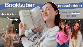 Booktuber entscheiden 1 Woche lang, was ich lese!! 🫂 feat. Sara Carolli, JustAli & Alexa Raye