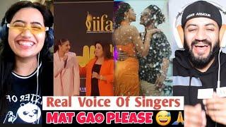 Real Voices Of Singers | Without Autotune | Reaction | The Tenth Staar