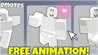 OMG NEW FREE ANIMATION ON ROBLOX!