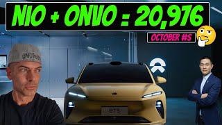 NIO Stock: NIO & Onvo 20,976 Oct. deliveries #nio #future #niostock