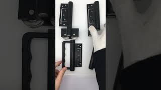 Bifold Door Hardware Aluminum Bifold Door Gear Now Available in Black Finish