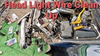 Head Light Wire Clean Up & Tuck (HID MUST RSX)