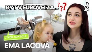 Ema Lacová ukázala luxusný byt v centre Bratislavy (OTVOR, SOM DOLE)