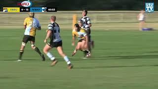 2018 NHRU - Prem1 - Highlights rd 3 -  Beaches V Nelson Bay