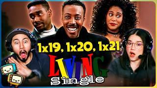 LIVING SINGLE (1993) 1x19 1x20 & 1x21 REACTION! | First Time Watch | Queen Latifah | Kim Coles