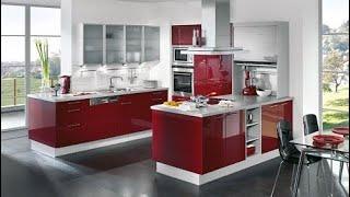 Hot Red Kitchen Design Ideas