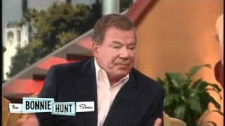 Bonnie Hunt, William Shatner: "Have you ever had a wild animal between your legs?"