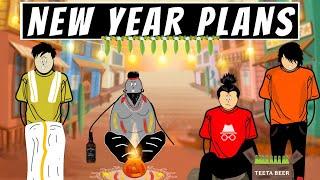 Newyear Plan's Teetagang | Short content #telugucomedy #teetagang #2025