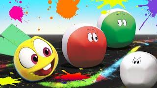 Saving Colors With WonderBalls!  WonderBalls Playground | Cartoon For Kids