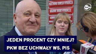 Sprawozdanie finansowe PiS wciąż pod lupą PKW. Kolejne posiedzenie 29 sierpnia @TVN24