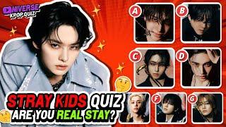 STRAY KIDS QUIZ: Are You A Real STAY? - KPOP QUIZ 2024 | UNIVERSE KPOP QUIZ