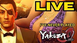 CantDoGames Live Stream I've Never Played Yakuza 0 Part SEVEN