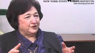 Helen Vendler at the NYS Writers Institute in 2002