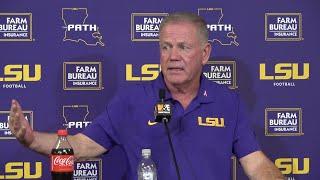 LSU Brian Kelly OVERTIME WIN over Ole Miss postgame press conference