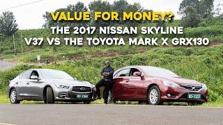 Toyota Mark X GRX130 Vs Nissan Skyline V37. Which is value for money?