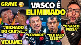 A ATITUDE AGRESSlVA COM COUTINHO APÓS HUMlLHAÇÃO VEXATÓRIA DO VASCO E P0LÊMICA DE PEDRINHO E CARILE