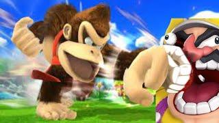 Donkey kong punch Wario must rage Nap Language