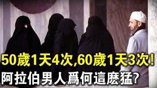 50歲1天4次!60歲1天3次！阿拉伯男人為何這麼猛？“獨門秘籍”讓人大開眼界！